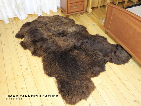 Dywan ze skór owczych NIEDŹWIEDŹ