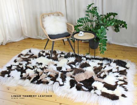Dywan ze skór owczych d7