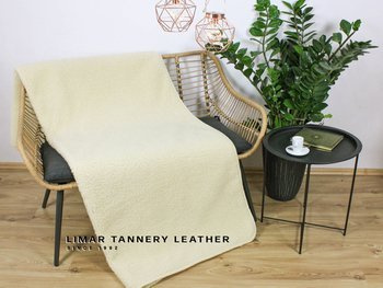 Koc wełniany TAMBLER CREAMY