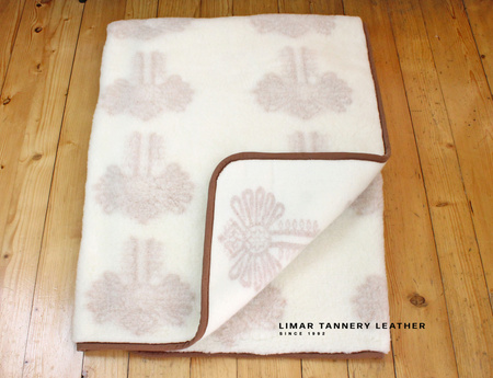 Koc wełniany PASTELOWA PARZENICA