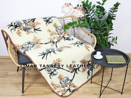 Koc wełniany JESIENNY