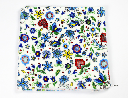 Poszewka minky-polar łączka na białym tle