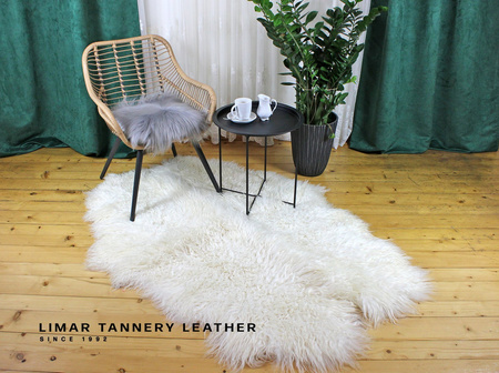 Dywan ze skór owczych ISLAND CZWÓRKA