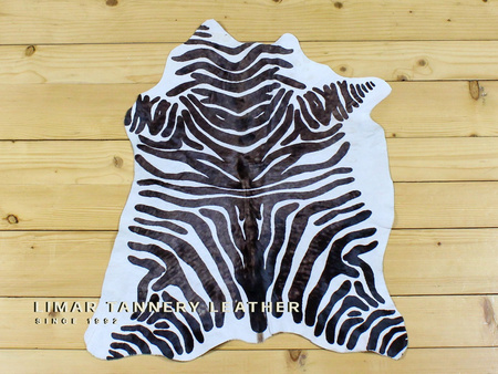Skóra z cielaka - mini zebra 001z