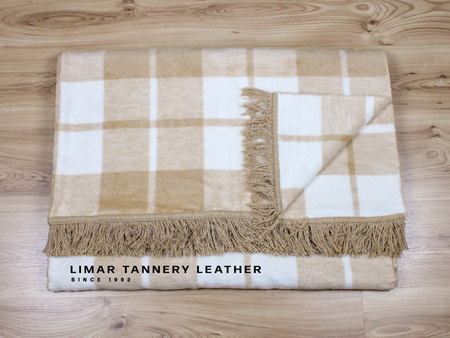 Koc bawełniany z frędzlami 1012-1