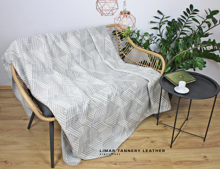 Koc bawełniany GEOMETRYCZNA FANTAZJA