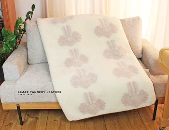 Koc wełniany PASTELOWA PARZENICA