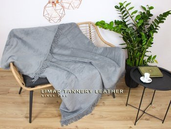 Koc bawełniany z frędzlami 0293-42