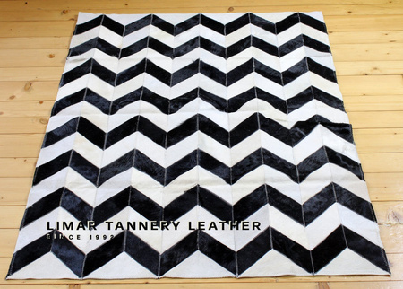 Dywan ze skór bydlęcych 015d