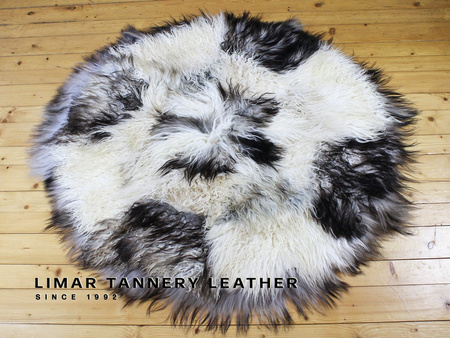 Dywan ze skór owczych 012d