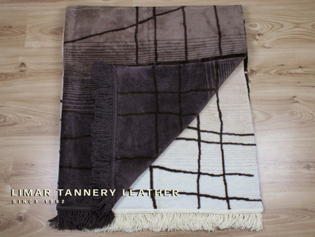 Koc bawełniany z frędzlami 1385-1