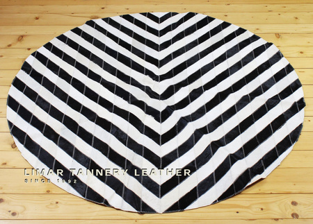 Dywan ze skór bydlęcych 014d