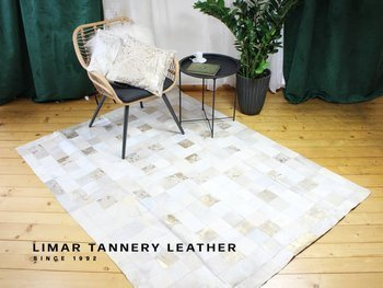 Dywan ze skór bydlęcych 019d