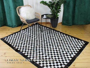 Dywan ze skór bydlęcych 017d