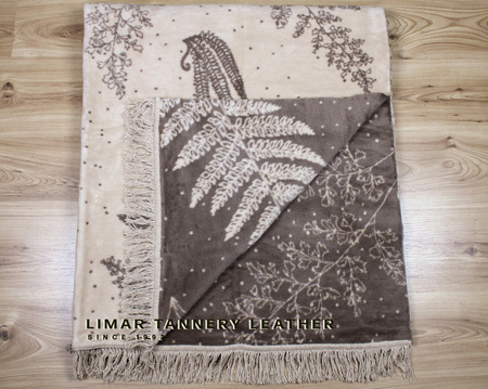 Koc bawełniany z frędzlami 1393-1