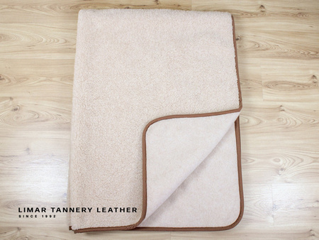 Koc wełniany TAMBLER BEIGE