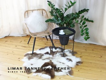 Dywan ze skór owczych 09d