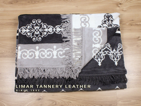 Koc bawełniany z frędzlami 1231-1