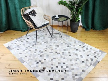 Dywan ze skór bydlęcych 06d