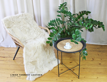 Narzuta dywan ze skóry jagnięcej f3
