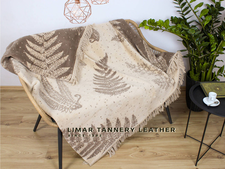 Koc bawełniany z frędzlami 1393-1