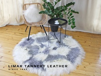Dywan ze skór owczych 03d