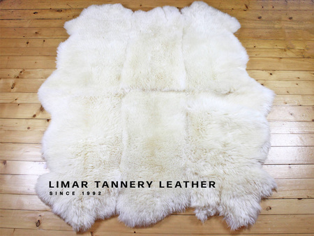 Dywan ze skór owczych SZÓSTKA