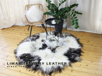 Dywan ze skór owczych 012d
