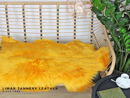 Skóra owcza Pomarańcz