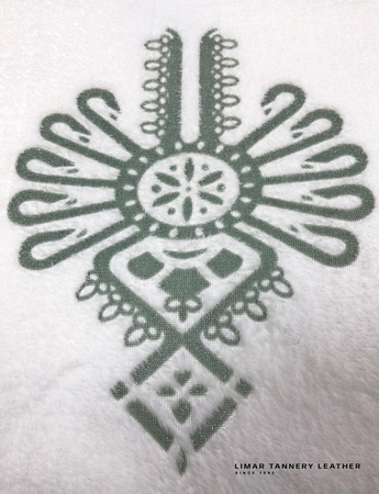 Koc MINKY POLAR szara parzenica 3D na białym tle