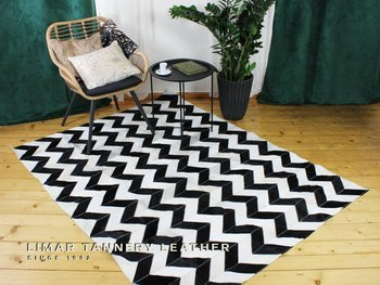 Dywan ze skór bydlęcych 011d