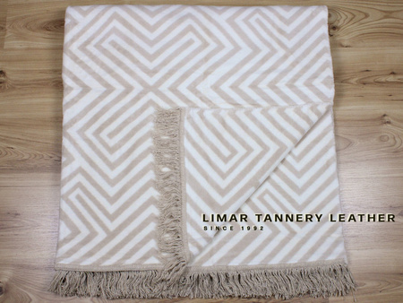 Koc bawełniany z frędzlami 1008-1