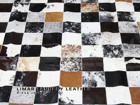 Dywan ze skór bydlęcych 010d