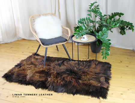 Dywan ze skór owczych d5