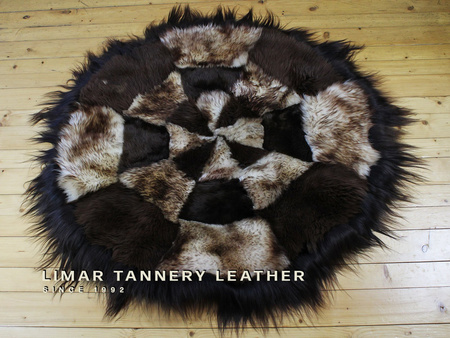 Dywan ze skór owczych 04d