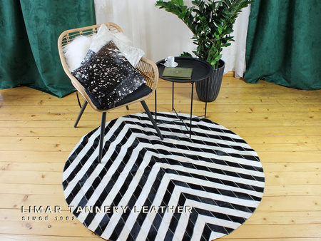 Dywan ze skór bydlęcych 014d