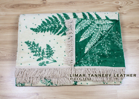 Koc bawełniany z frędzlami 1393-2