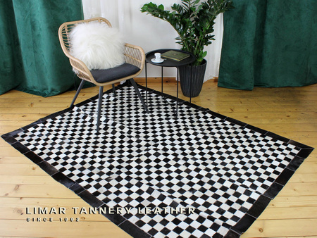 Dywan ze skór bydlęcych 017d