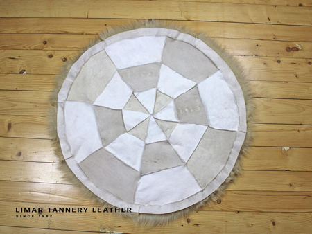 Dywan ze skór owczych