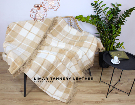 Koc bawełniany z frędzlami 1012-1