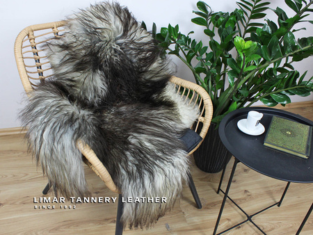 Skóra owcza JESIENNY ZMIERZCH ISLAND KRĘCONY WŁOS is06