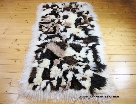 Dywan ze skór owczych d7