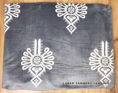 Koc MINKY POLAR biała parzenica na szarym tle