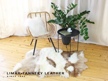 Dywan ze skór owczych 019d