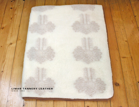 Koc wełniany PASTELOWA PARZENICA