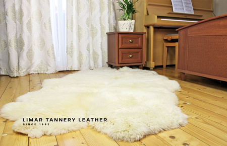 Dywan ze skór owczych CZWÓRKA