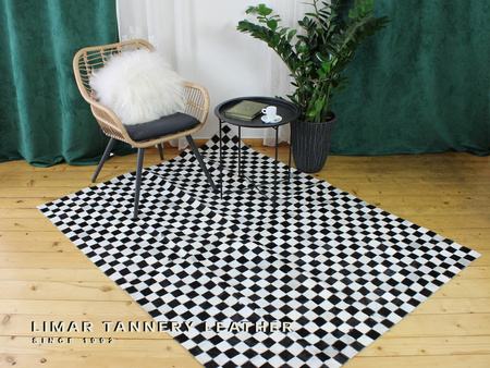 Dywan ze skór bydlęcych 016d