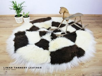 Dywan ze skór owczych