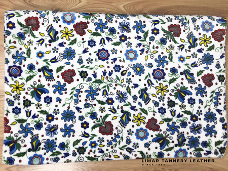 Koc MINKY POLAR biała łąka