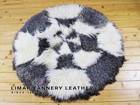 Dywan ze skór owczych GOTLAND 023d